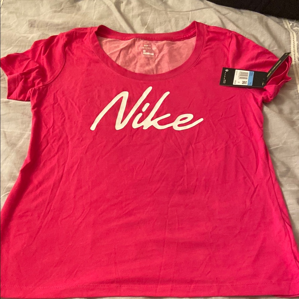 Nike Women's Fuchsia Pink T-Shirt